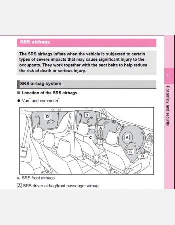 toyota hiace 2024 owners manual in english